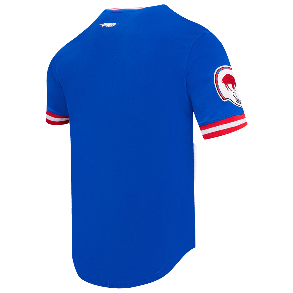 NFL BUFFALO BILLS RETRO CLASSIC MEN'S TEE (ROYAL BLUE/RED)