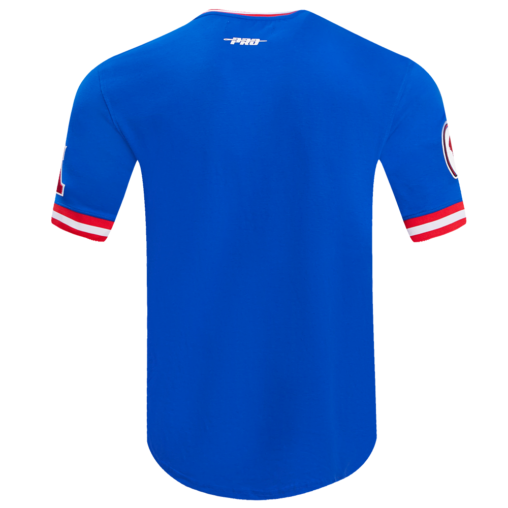 NFL BUFFALO BILLS RETRO CLASSIC MEN'S TEE (ROYAL BLUE/RED)