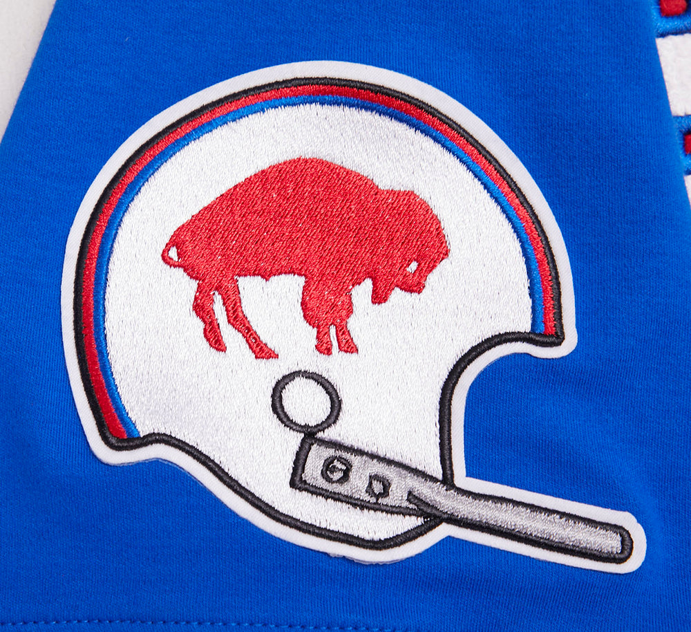 NFL BUFFALO BILLS RETRO CLASSIC MEN'S TEE (ROYAL BLUE/RED)