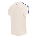 NFL BUFFALO BILLS RETRO CLASSIC T-SHIRT À RAYURES POUR HOMME (COQUILLE D'ŒUF/BLEU ROYAL)