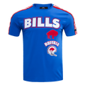 NFL BUFFALO BILLS RETRO CLASSIC MEN'S STRIPED TEE (ROYAL BLUE/RED)
