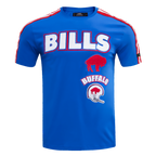NFL BUFFALO BILLS RETRO CLASSIC MEN'S STRIPED TEE (ROYAL BLUE/RED)