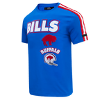 NFL BUFFALO BILLS RETRO CLASSIC MEN'S STRIPED TEE (ROYAL BLUE/RED)