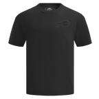 NFL BUFFALO BILLS NEUTRAL T-SHIRT À ÉPAULES TOMBANTES POUR HOMME (NOIR)