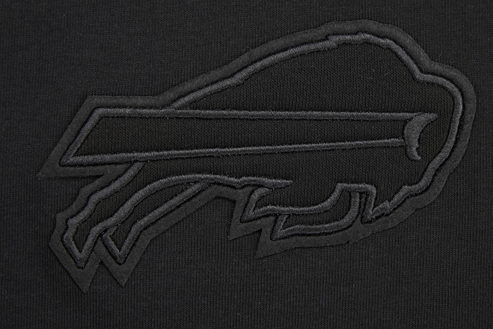 NFL BUFFALO BILLS NEUTRAL T-SHIRT À ÉPAULES TOMBANTES POUR HOMME (NOIR)