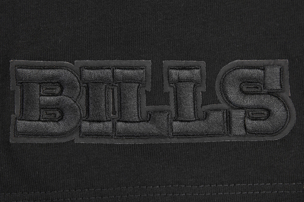 NFL BUFFALO BILLS NEUTRAL T-SHIRT À ÉPAULES TOMBANTES POUR HOMME (NOIR)