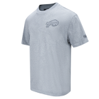 NFL BUFFALO BILLS NEUTRAL MEN'S DROP SHOULDER TEE (DARK HEATHER GRAY)