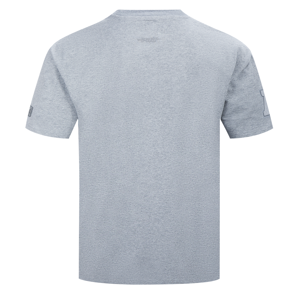 NFL BUFFALO BILLS NEUTRAL MEN'S DROP SHOULDER TEE (DARK HEATHER GRAY)
