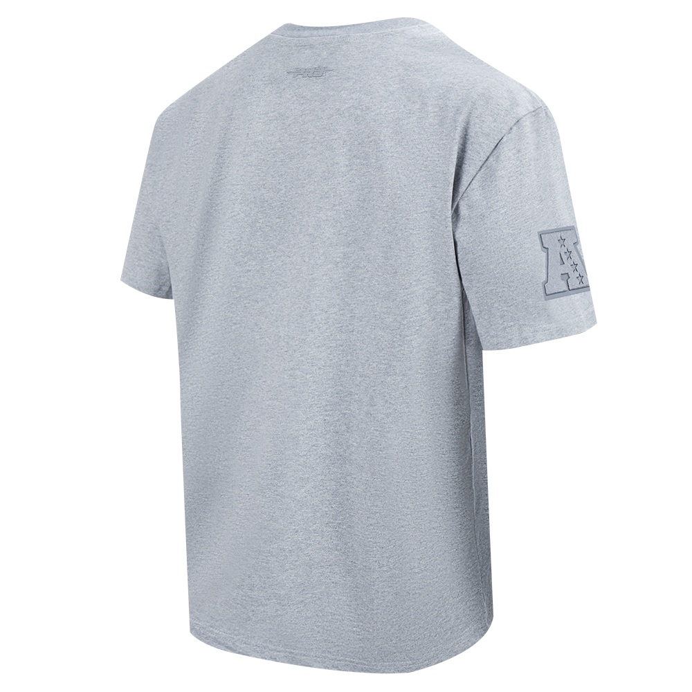 NFL BUFFALO BILLS NEUTRAL MEN'S DROP SHOULDER TEE (DARK HEATHER GRAY)