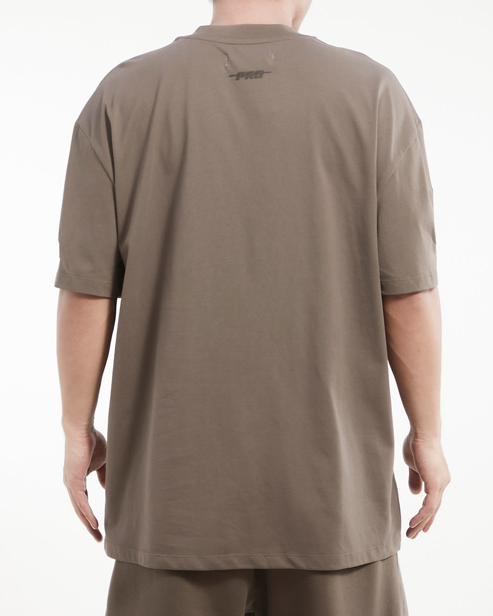 NFL BUFFALO BILLS NEUTRAL DROP SHOULDER MEN'S TEE (DARK TAUPE)