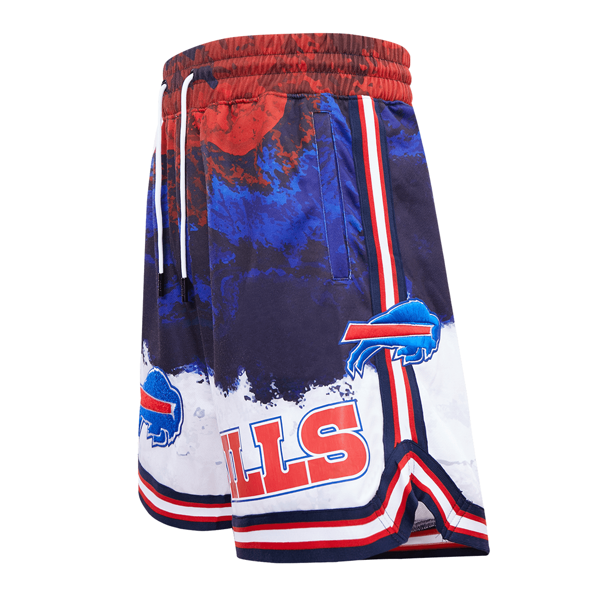 NFL BUFFALO BILLS PRO TEAM MEN'S SHORT DIP DYE (RED/WHITE/BLUE)