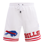 NFL BUFFALO BILLS CLASSIC CHENILLE MEN'S SHORT (WHITE)