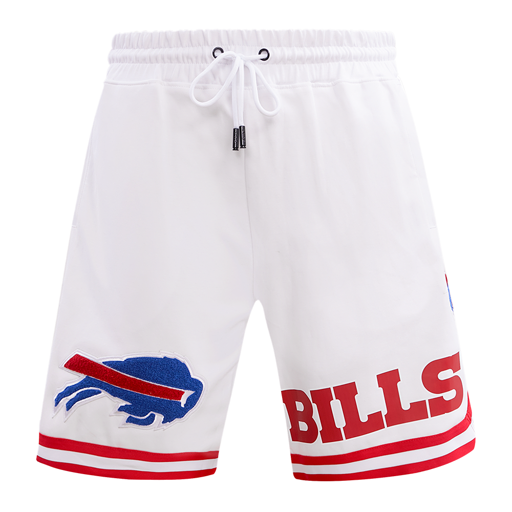 NFL BUFFALO BILLS CLASSIC CHENILLE MEN'S SHORT (WHITE)