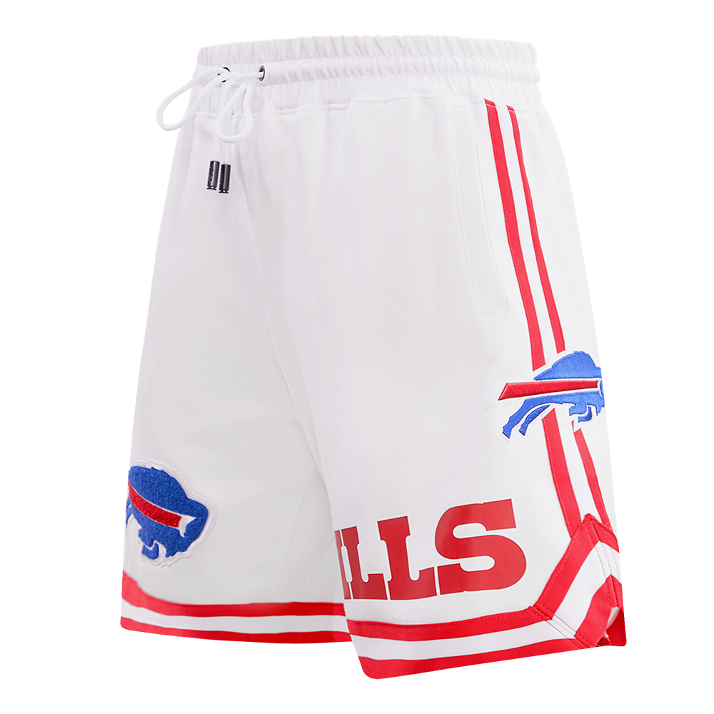 NFL BUFFALO BILLS CLASSIC CHENILLE MEN'S SHORT (WHITE)