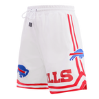 NFL BUFFALO BILLS CLASSIC CHENILLE MEN'S SHORT (WHITE)