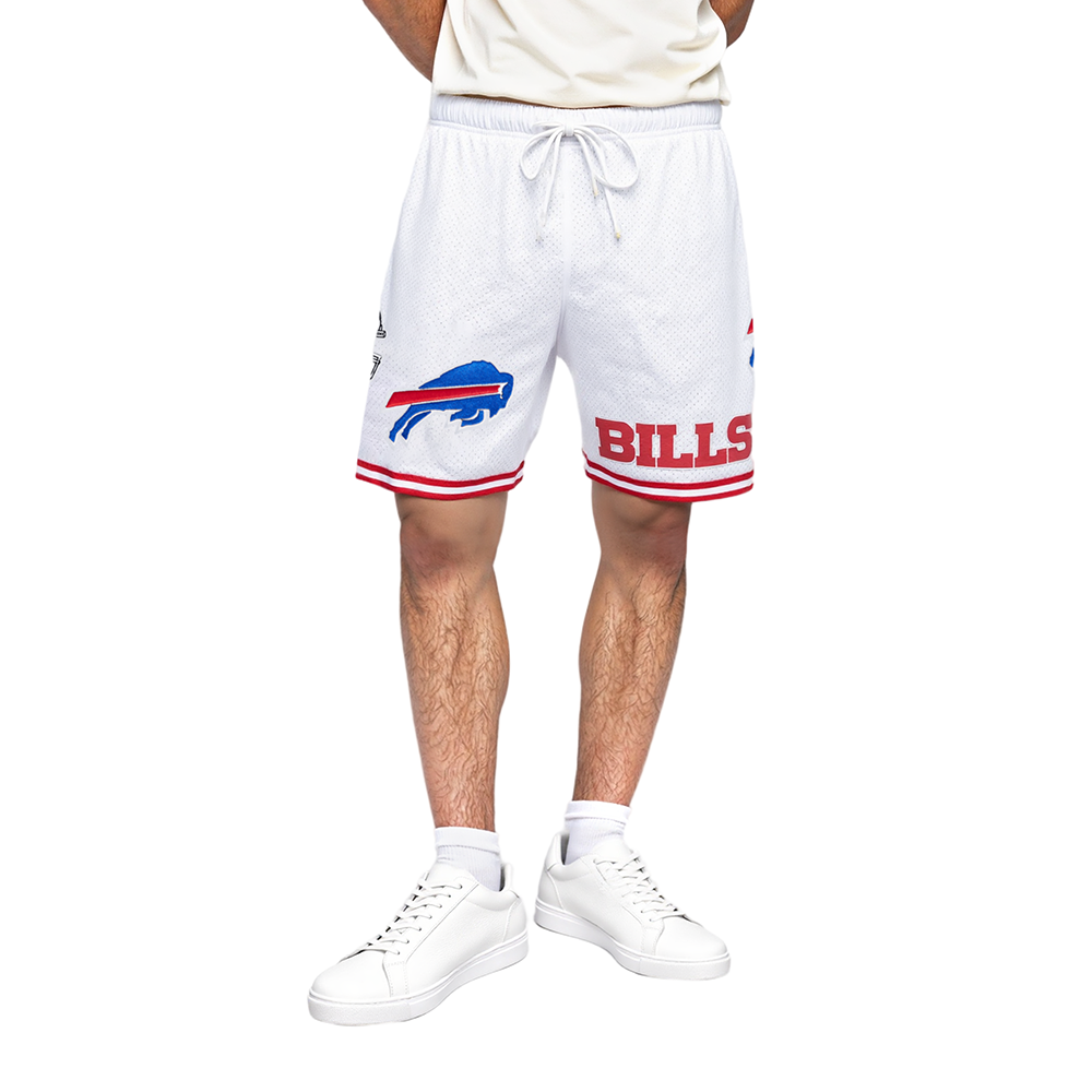 NFL BUFFALO BILLS MESH SHORT (BLANC/ROUGE)
