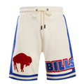 NFL BUFFALO BILLS RETRO CLASSIC MEN'S 2.0 SHORT (EGGSHELL/ ROYAL BLUE)