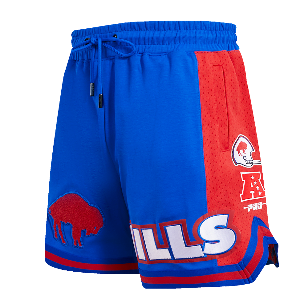 NFL BUFFALO BILLS RETRO CLASSIC SHORT 2.0 POUR HOMME (BLEU ROYAL/ROUGE)