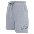 NFL BUFFALO BILLS NEUTRAL SHORT POUR HOMME (GRIS CHINÉ FONCÉ)
