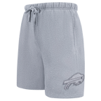 NFL BUFFALO BILLS NEUTRAL SHORT POUR HOMME (GRIS CHINÉ FONCÉ)