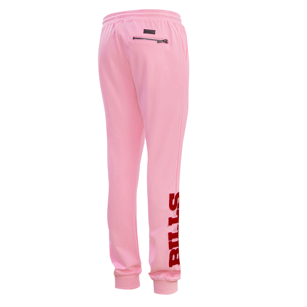 NFL BUFFALO BILLS CLASSIC CHENILLE PANTALON JOGGER POUR HOMME (ROSE)