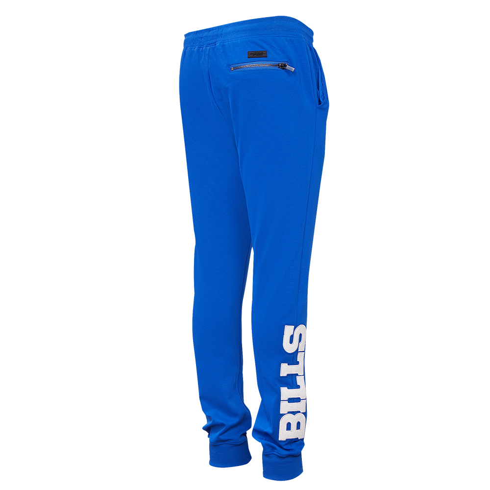 NFL BUFFALO BILLS CLASSIC CHENILLE MEN'S JOGGER (ROYAL BLUE)
