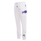 NFL BUFFALO BILLS CLASSIC CHENILLE MEN'S JOGGER (WHITE)