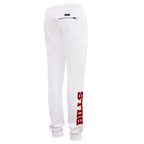 NFL BUFFALO BILLS CLASSIC CHENILLE MEN'S JOGGER (WHITE)