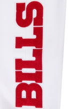 NFL BUFFALO BILLS CLASSIC CHENILLE MEN'S JOGGER (WHITE)