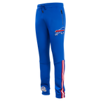 NFL BUFFALO BILLS CLASSIC PANTALON D'ENTRAÎNEMENT EN MAILLE DOUBLE POUR HOMME (BLEU ROYAL)