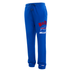 NFL BUFFALO BILLS OLD ENGLISH PANTALON OUATÉ POUR HOMME (BLEU ROYAL)