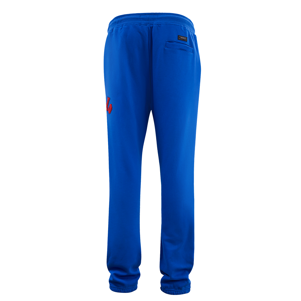 NFL BUFFALO BILLS OLD ENGLISH PANTALON OUATÉ POUR HOMME (BLEU ROYAL)