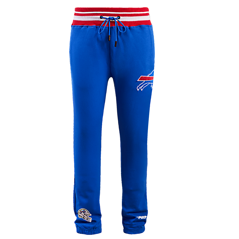 NFL BUFFALO BILLS MASHUP MEN'S RIB SWEATPANT (ROYAL BLUE/RED)