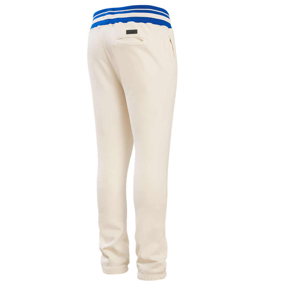 NFL BUFFALO BILLS RETRO CLASSIC PANTALON OUATÉ POUR HOMME (COQUILLE D'ŒUF/BLEU ROYAL)