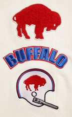 NFL BUFFALO BILLS RETRO CLASSIC PANTALON OUATÉ POUR HOMME (COQUILLE D'ŒUF/BLEU ROYAL)