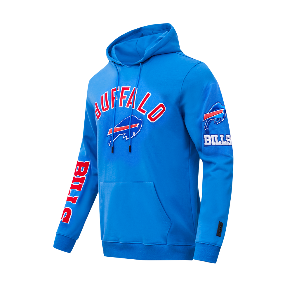 NFL BUFFALO BILLS CLASSIC MEN'S PULLOVER HOODIE (ROYAL BLUE)
