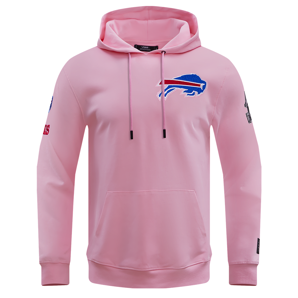 NFL BUFFALO BILLS CLASSIC CHENILLE CHANDAIL À CAPUCHON POUR HOMME (ROSE)