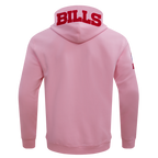 NFL BUFFALO BILLS CLASSIC CHENILLE CHANDAIL À CAPUCHON POUR HOMME (ROSE)