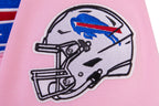 NFL BUFFALO BILLS CLASSIC CHENILLE CHANDAIL À CAPUCHON POUR HOMME (ROSE)