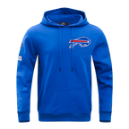 NFL BUFFALO BILLS CLASSIC CHENILLE CHANDAIL À CAPUCHON POUR HOMME (BLEU ROYAL)