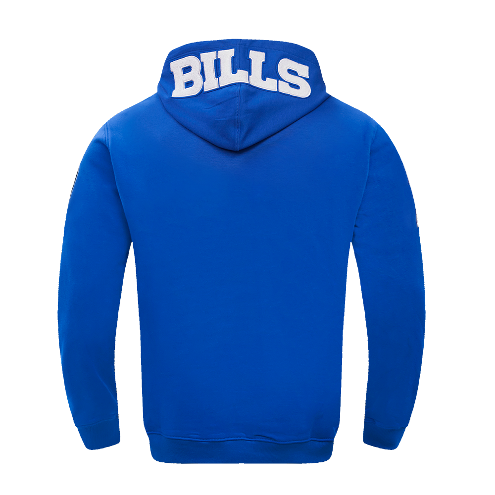 NFL BUFFALO BILLS CLASSIC CHENILLE CHANDAIL À CAPUCHON POUR HOMME (BLEU ROYAL)