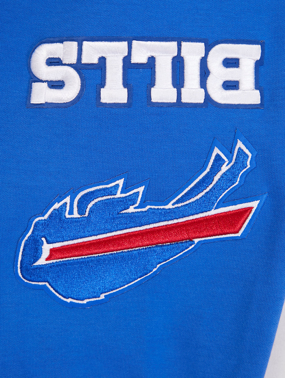 NFL BUFFALO BILLS CLASSIC CHENILLE CHANDAIL À CAPUCHON POUR HOMME (BLEU ROYAL)