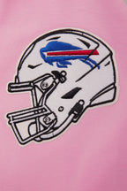 NFL BUFFALO BILLS CLASSIC CHENILLE CHANDAIL À CAPUCHON À GLISSIÈRE (ROSE)