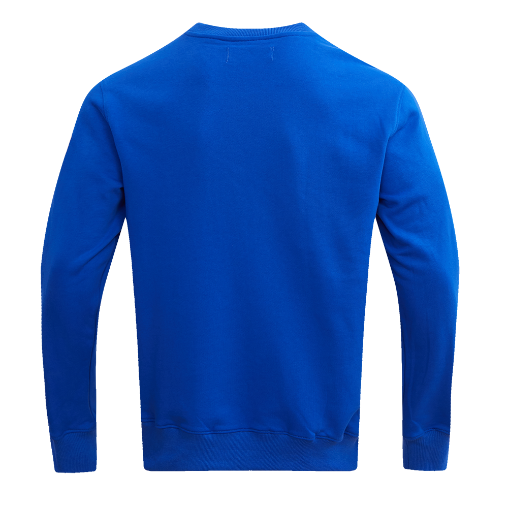 NFL BUFFALO BILLS CLASSIC BRISTLE MEN'S CREWNECK (ROYAL BLUE)