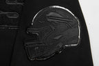 NFL BUFFALO BILLS TRIPLE BLACK MEN'S PULLOVER HOODIE (TRIPLE BLACK)