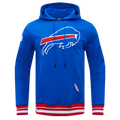 NFL BUFFALO BILLS CHANDAIL À CAPUCHON MASHUP CÔTELÉ POUR HOMME (BLEU ROYAL/ROUGE)