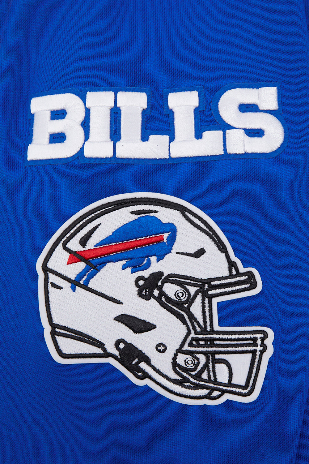 NFL BUFFALO BILLS CHANDAIL À CAPUCHON MASHUP CÔTELÉ POUR HOMME (BLEU ROYAL/ROUGE)