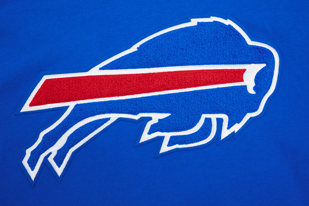 NFL BUFFALO BILLS CHANDAIL À CAPUCHON MASHUP CÔTELÉ POUR HOMME (BLEU ROYAL/ROUGE)