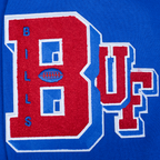 NFL BUFFALO BILLS BEST OF MEN'S DROP SHOULDER FLC PO HOODIE (ROYAL BLUE)