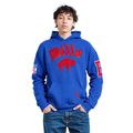 NFL BUFFALO BILLS BEST OF MEN'S DROP SHOULDER FLC PO HOODIE (ROYAL BLUE)